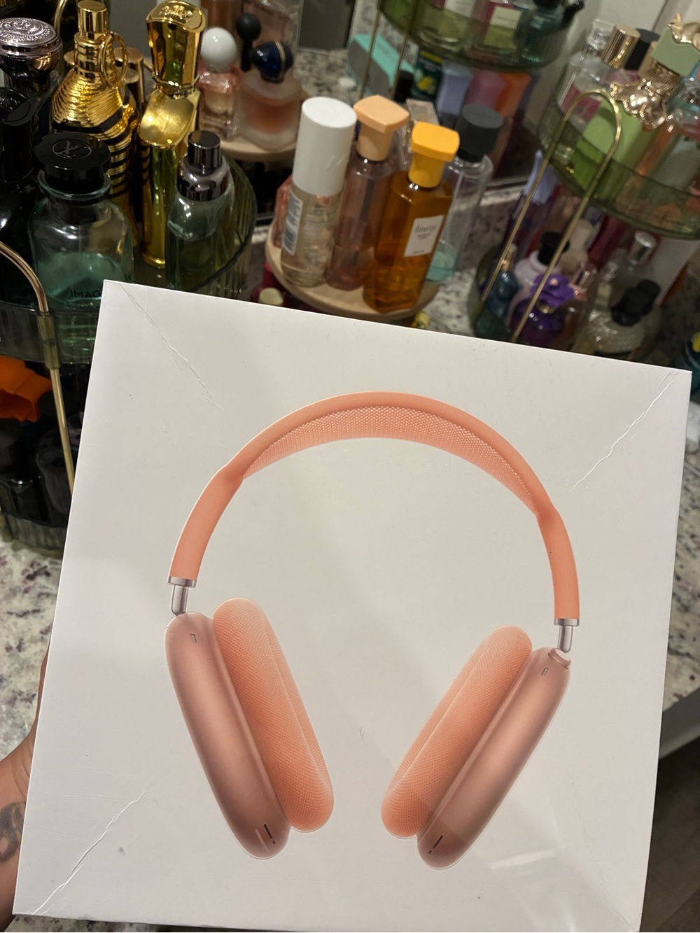Apple AirPod Max Headphones in Coral/Pink